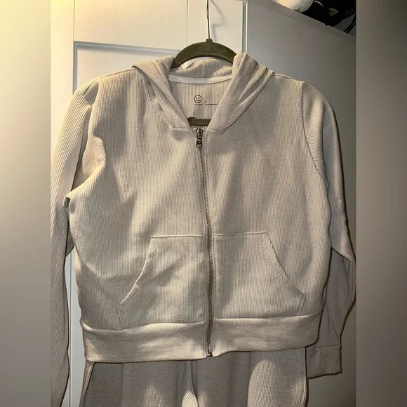 Hollister Gilly Hicks Cosy Waffle Zip-up Set - Picture 7 of 7